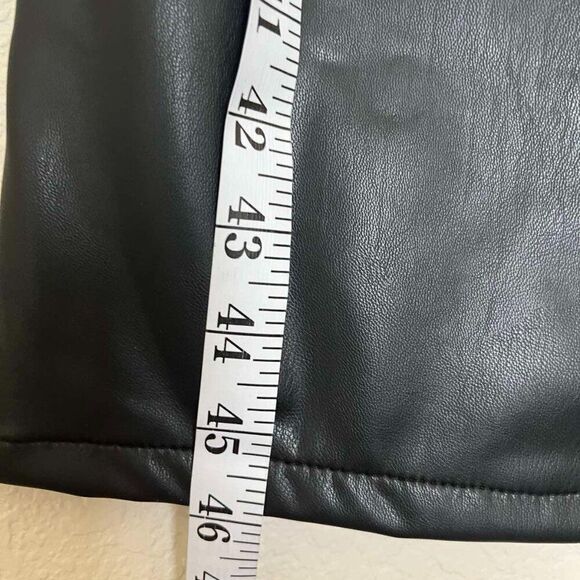 NWT Banana Republic  low rise bootcut Leather Pants Size 32/14 - Picture 13 of 15